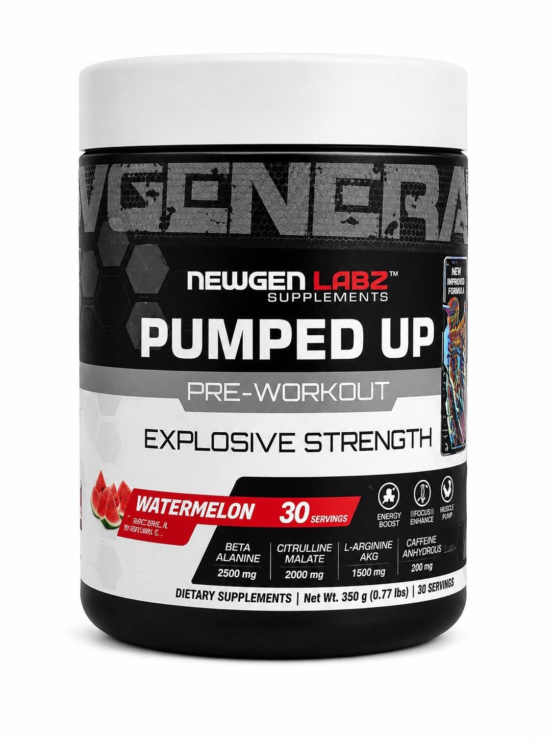 NEWGEN PUMPED UP PRE-WORKOUT