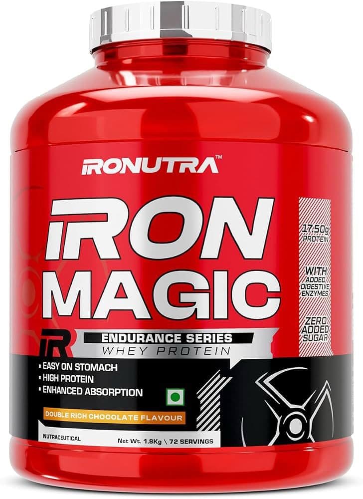 IRON MAGIC Endurance Series Whey Protein Double Rich Chocolate Flavour
